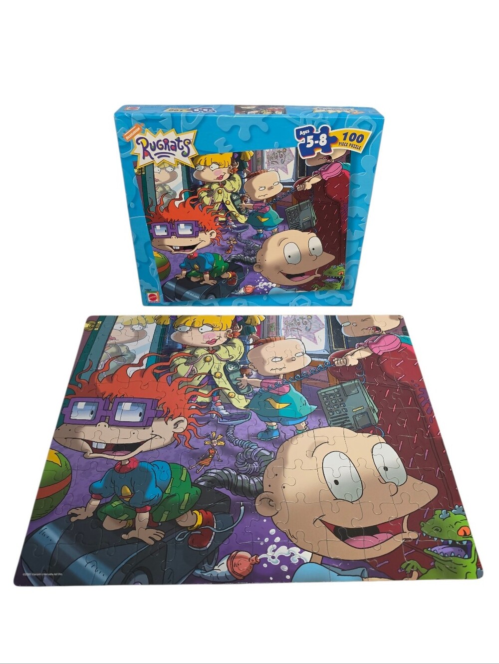 Vintage Y2K Nickelodeon Rugrats 100 Piece Jigsaw Puzzle Complete